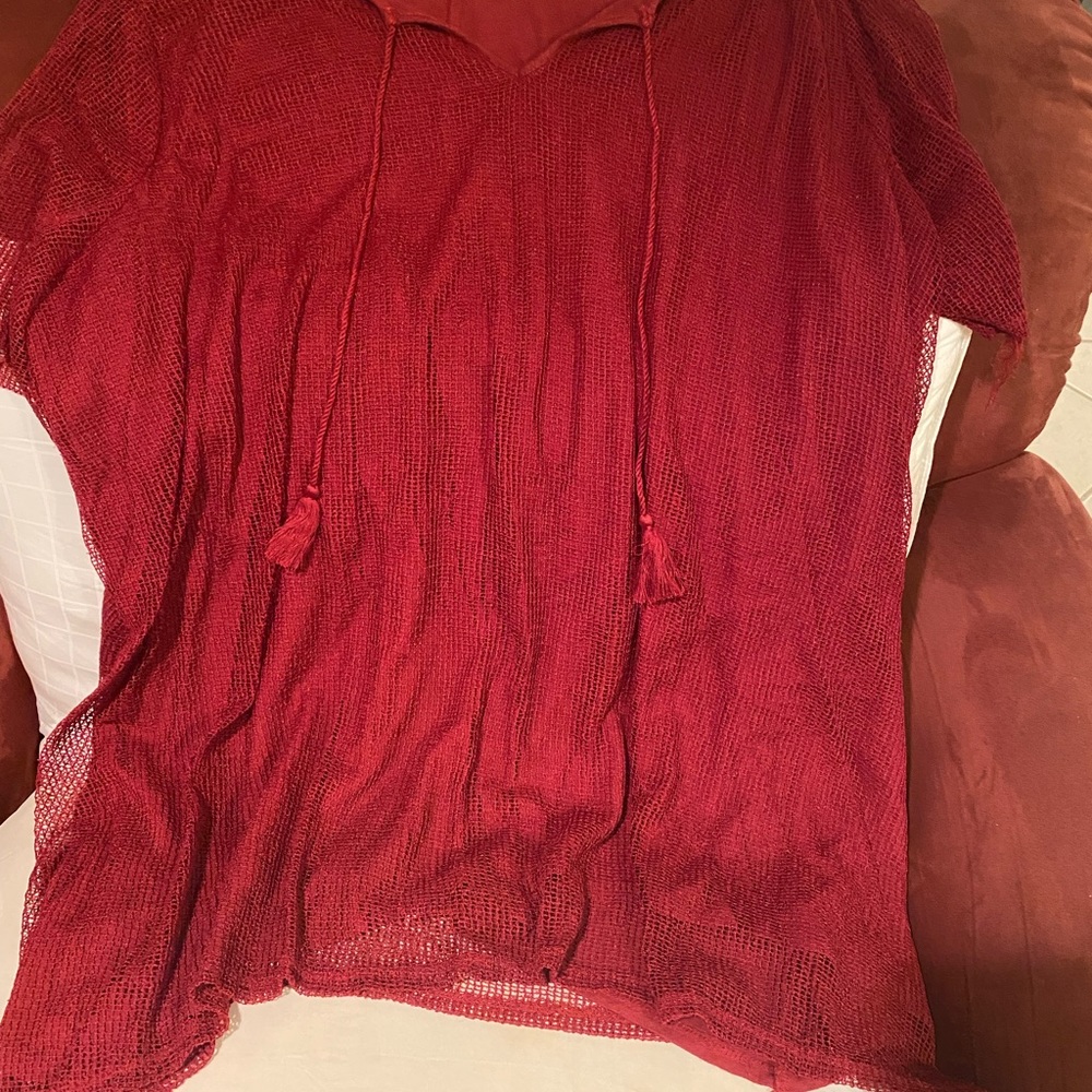 Catherine’s 3X light shirt